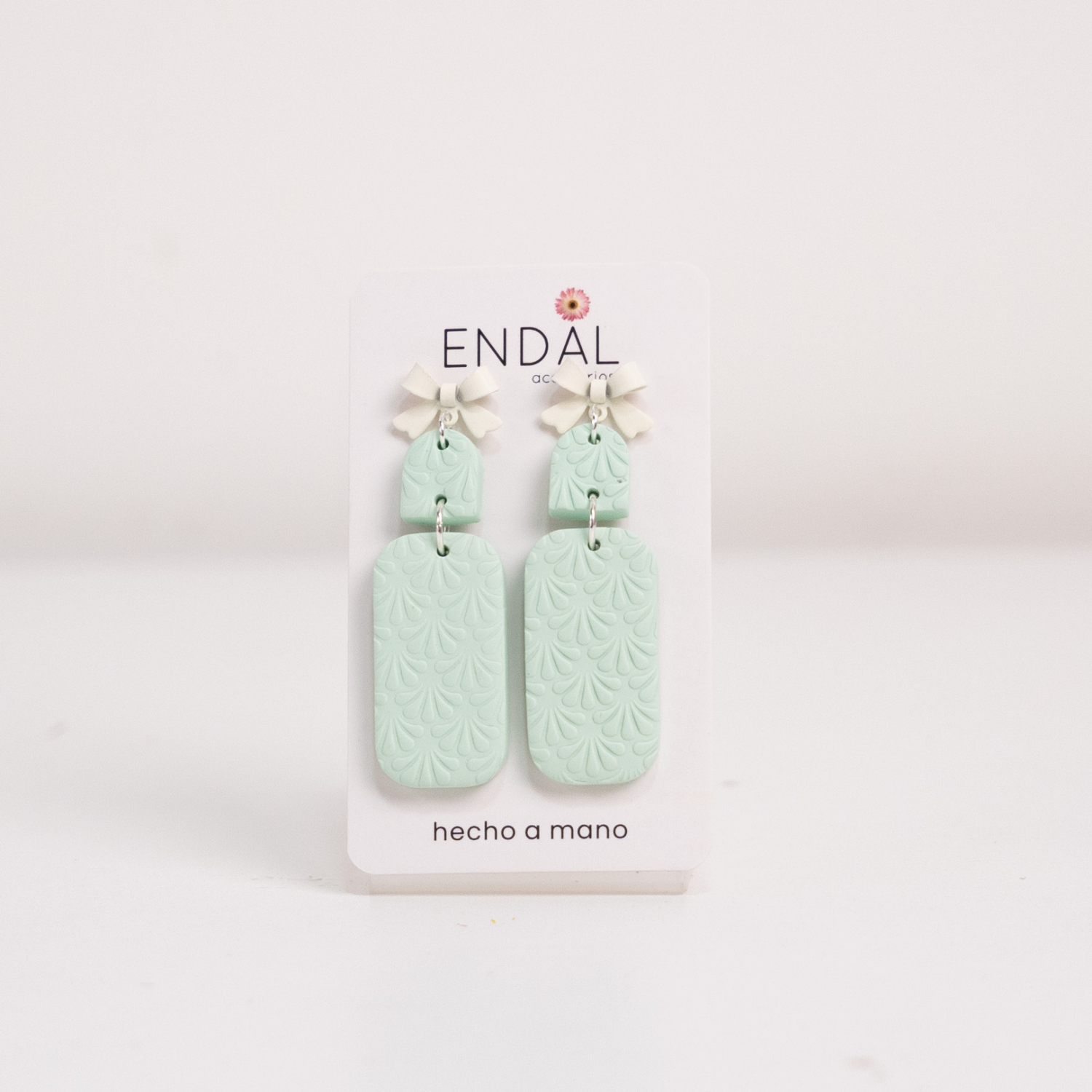Aretes Elsa Verde pastel