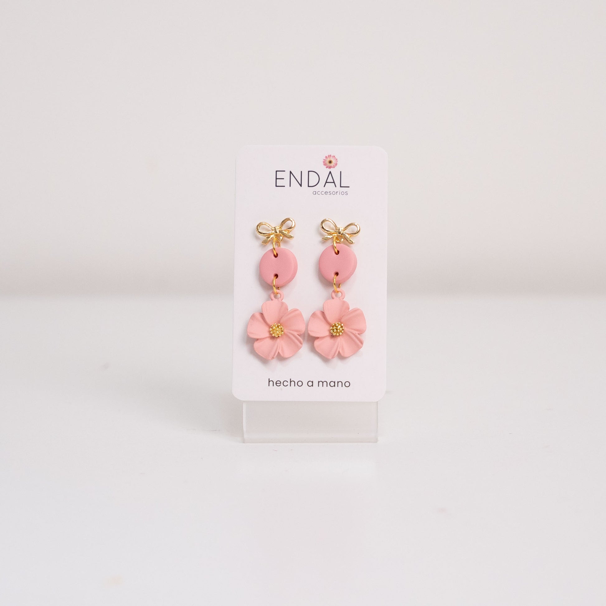 Aretes Lili rosado