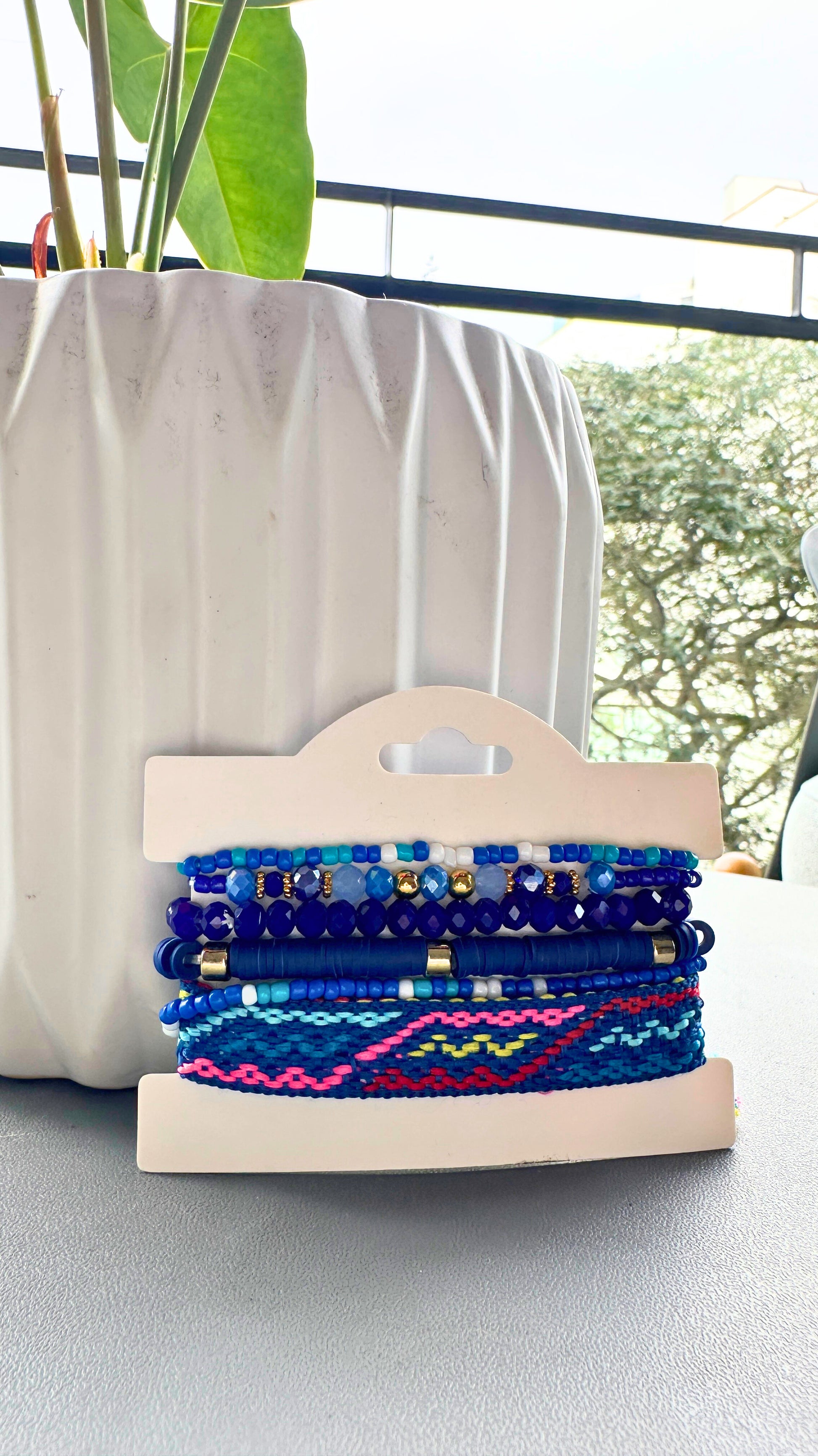 Pulsera Telar Azul 2