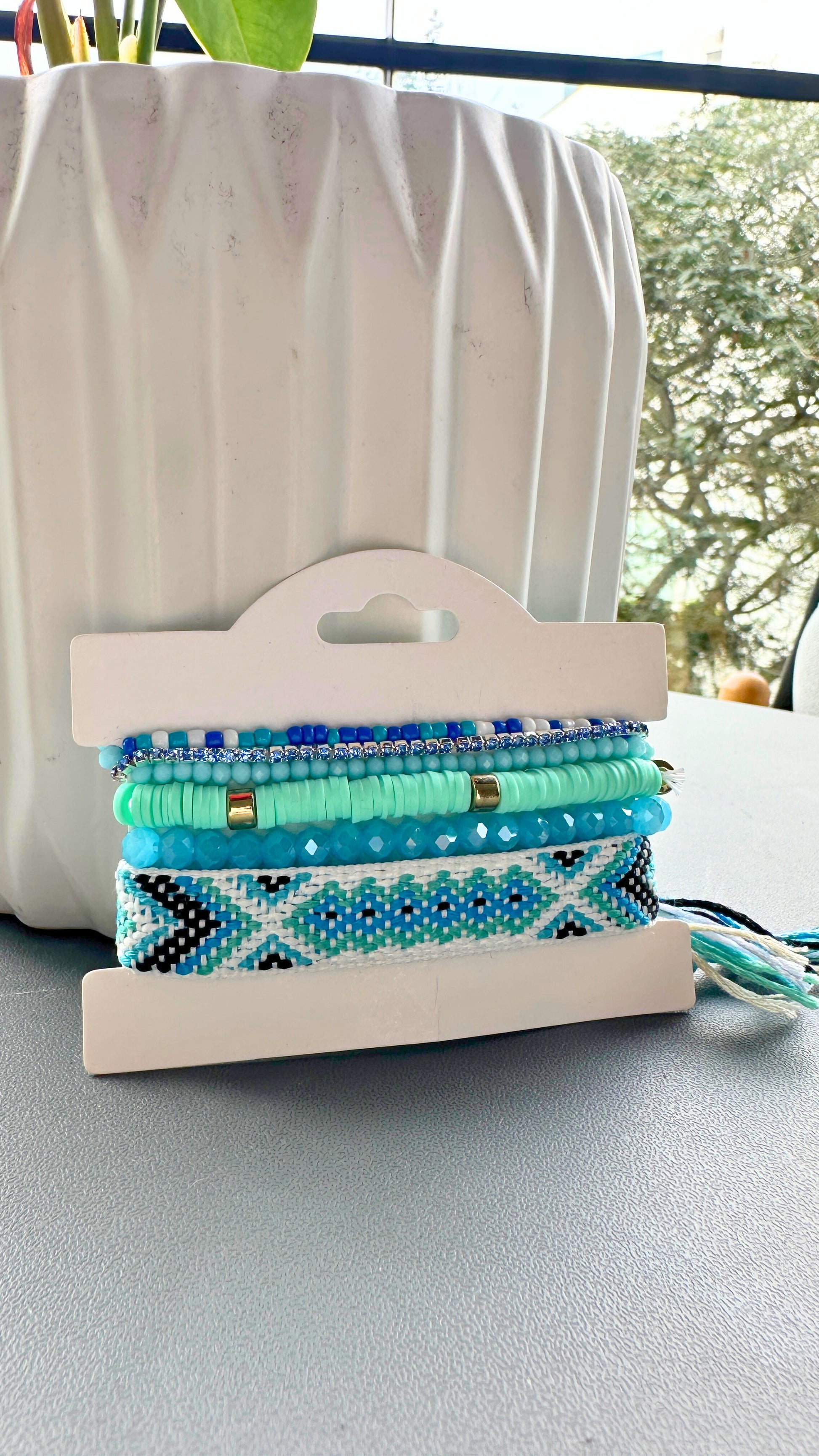 Pulsera Telar Azul 6