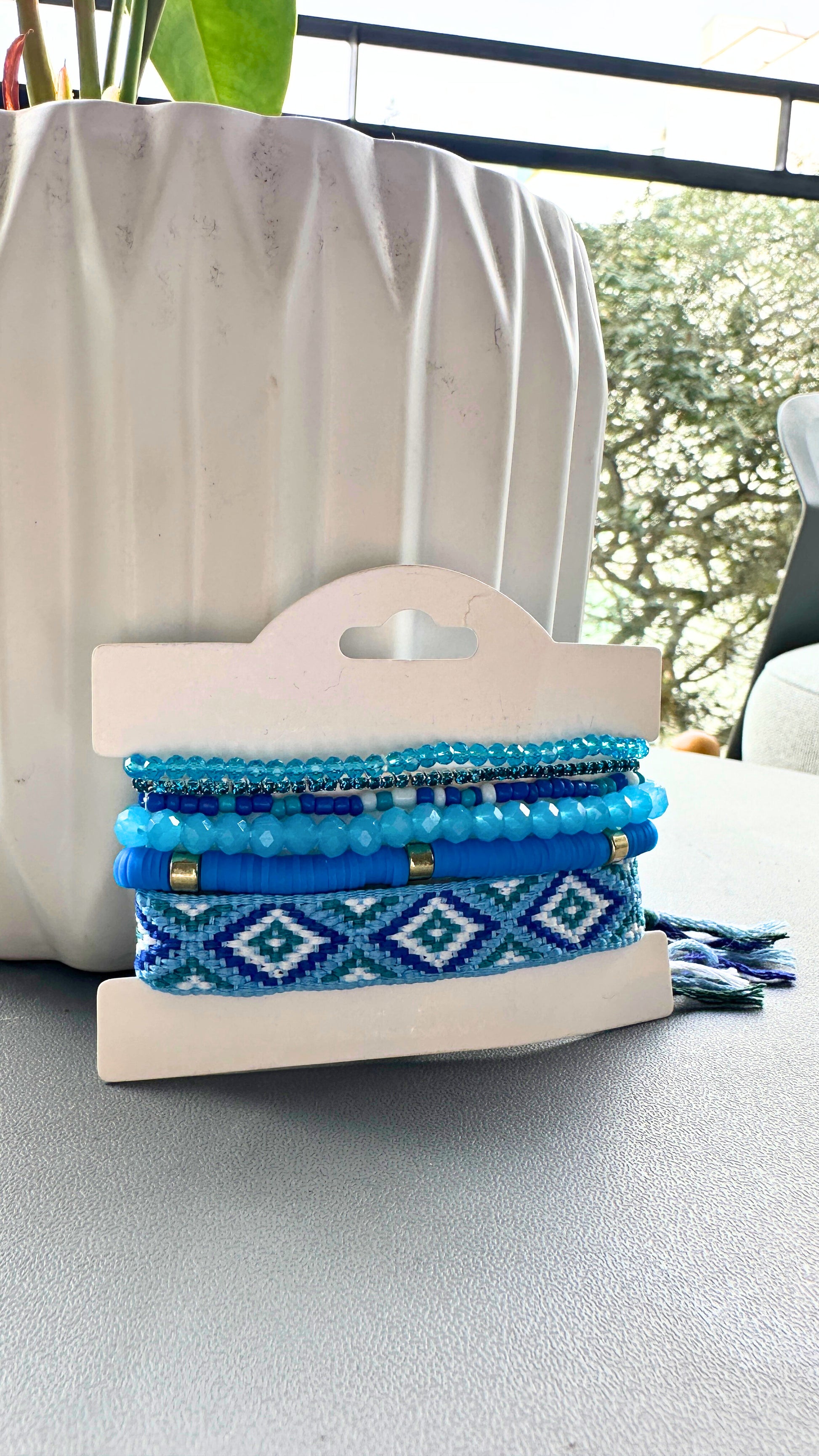 Pulsera Telar Azul 4