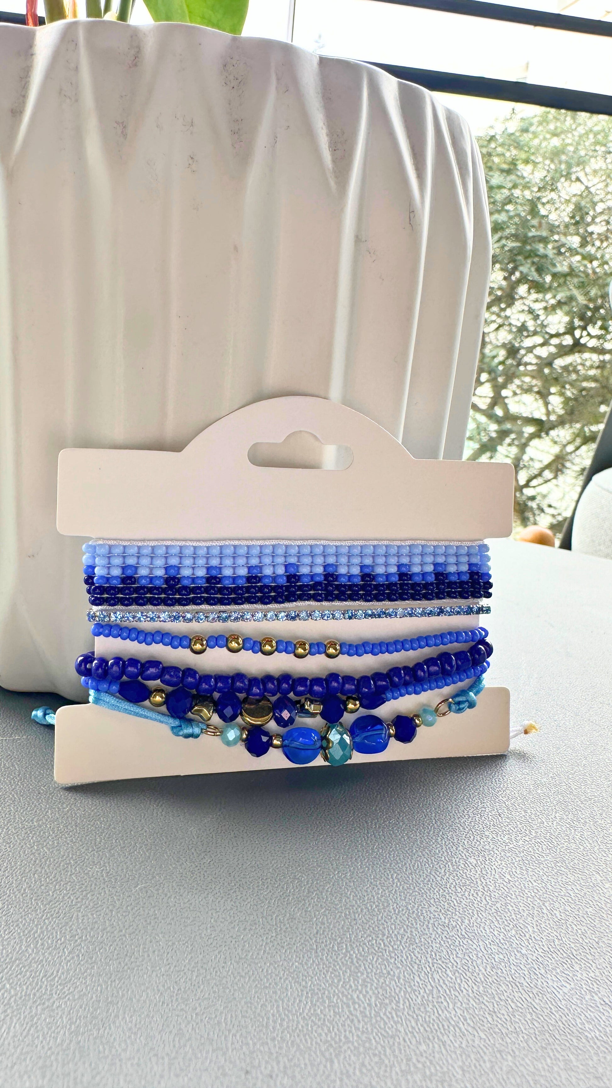 Pulsera Telar Azul 5