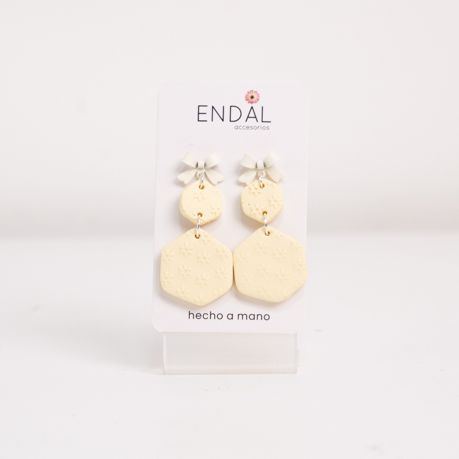 Aretes Elsa Amarillo pastel