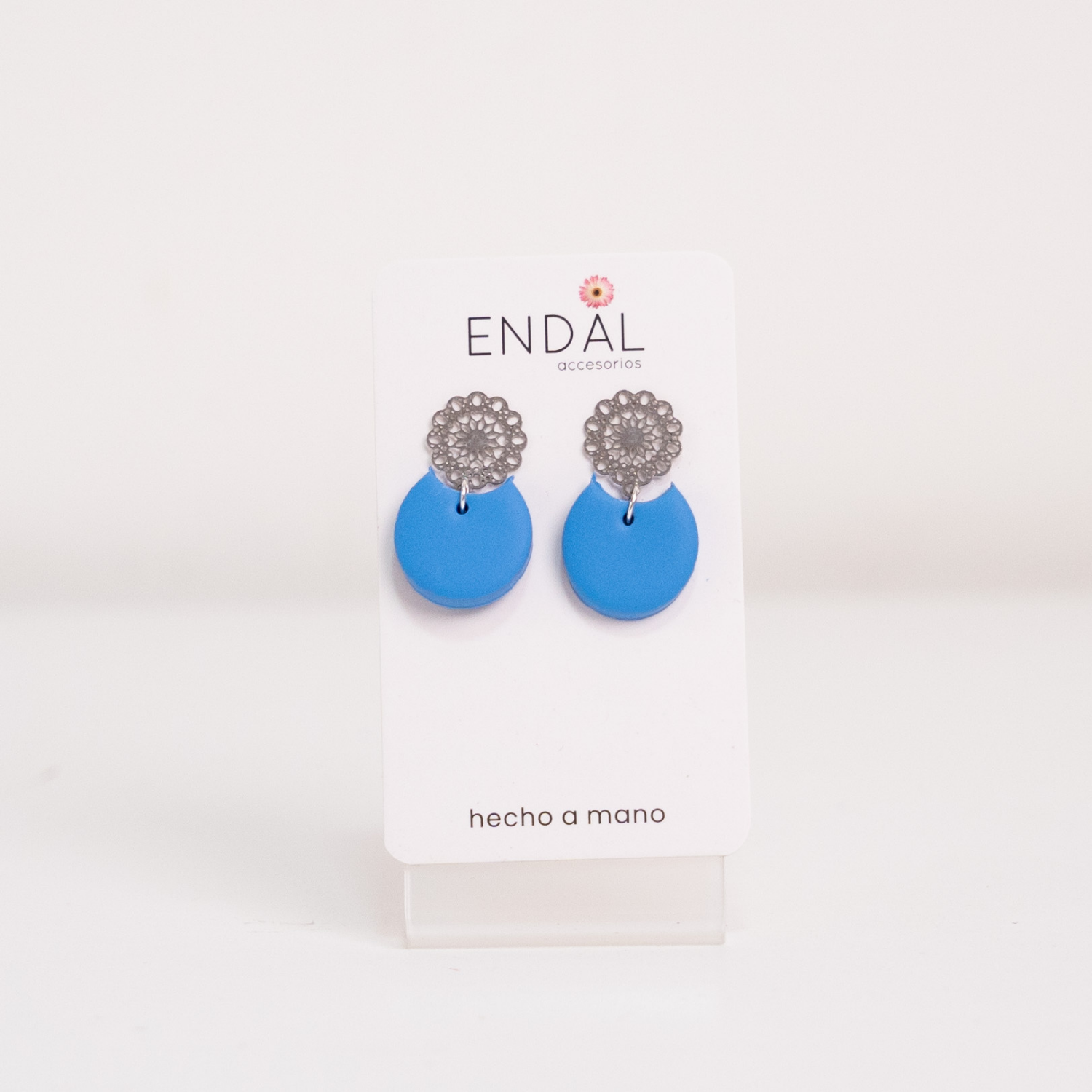 Aretes Luna celeste