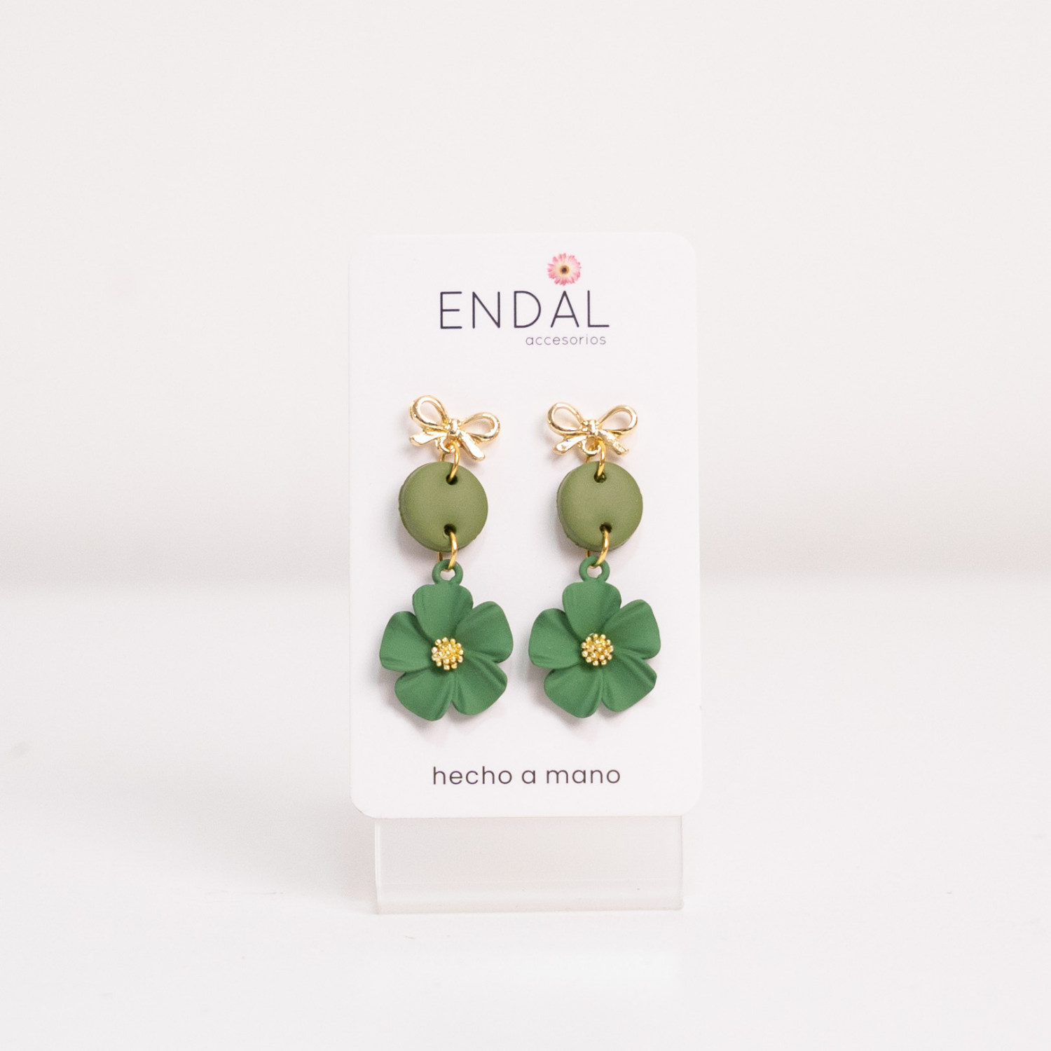 Aretes Lili verde