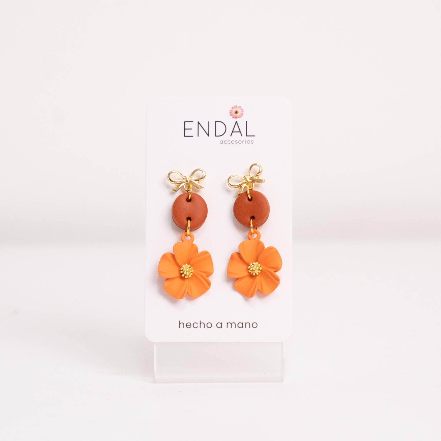 Aretes Lili naranja