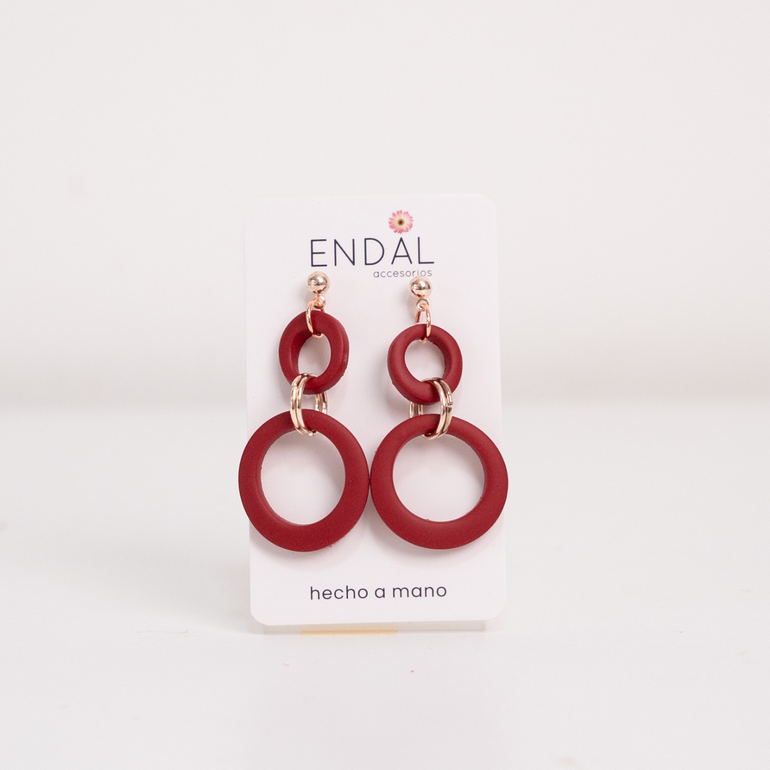Aretes Lola Rojo