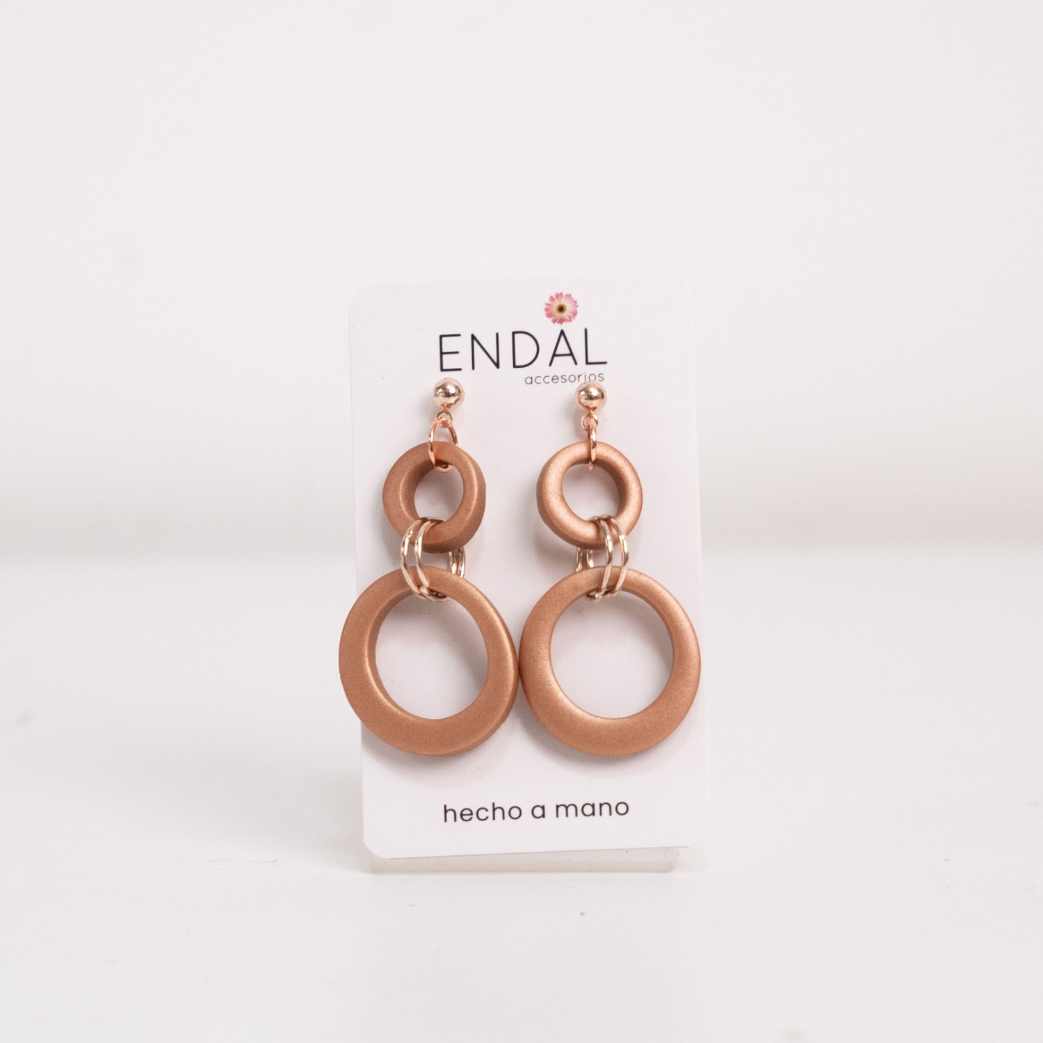 Aretes Lola Oro Rosa