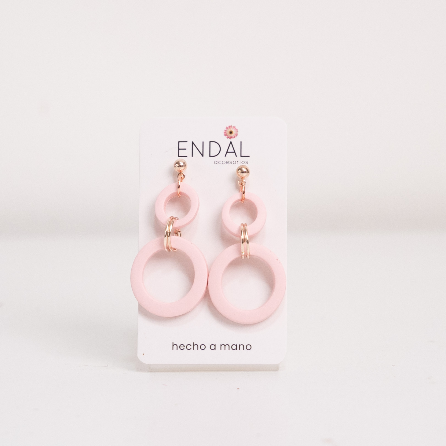 Aretes Lola Rosado