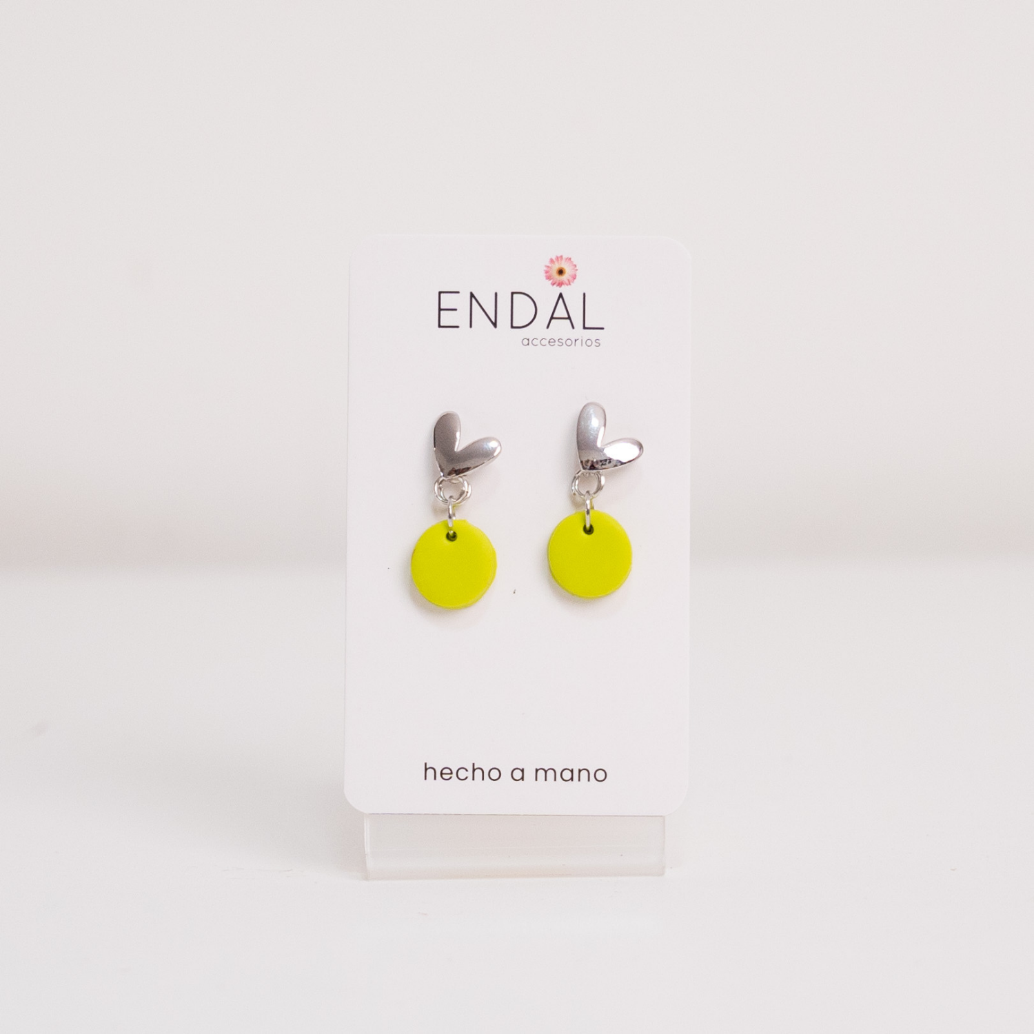 Aretes Caye verde limon