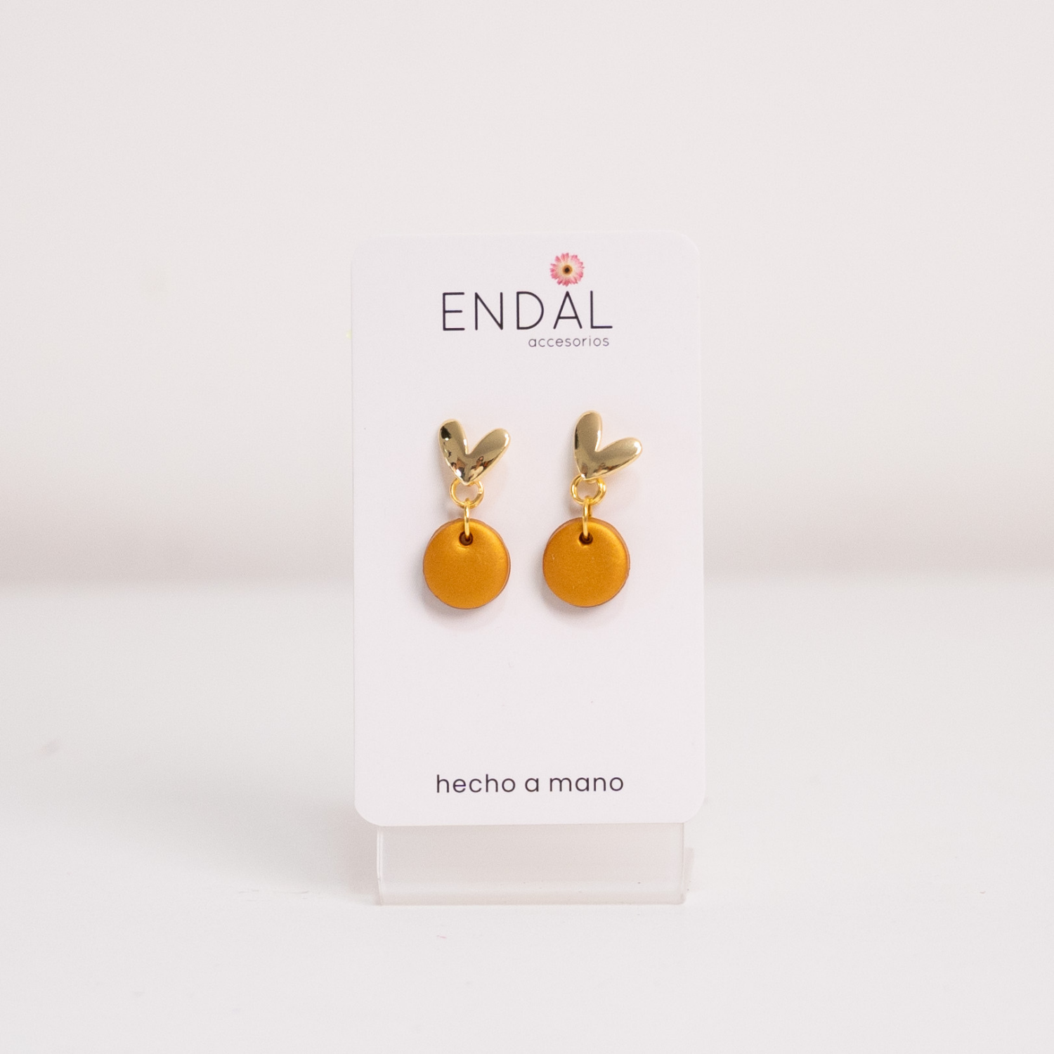 Aretes Caye dorado