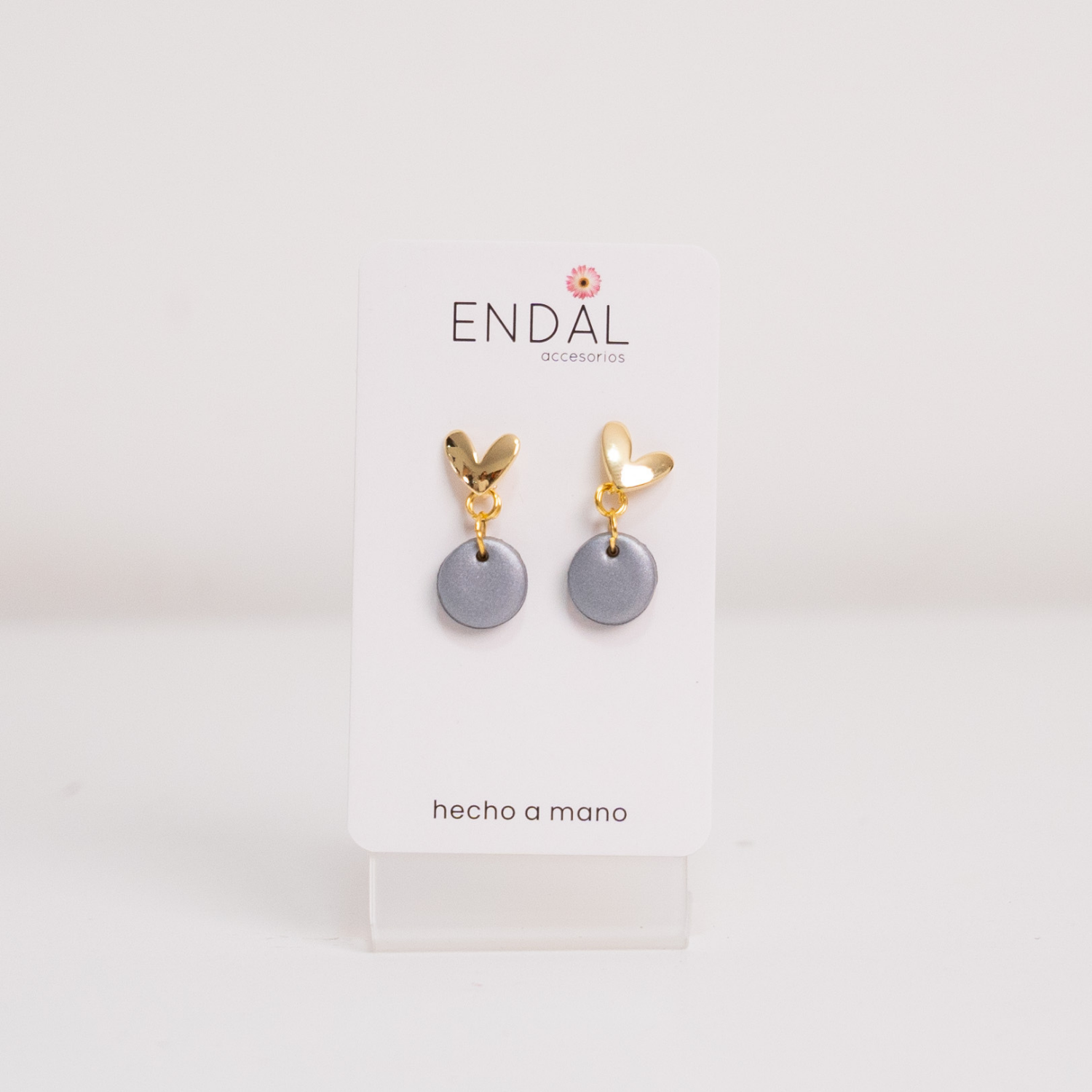 Aretes Caye plateado