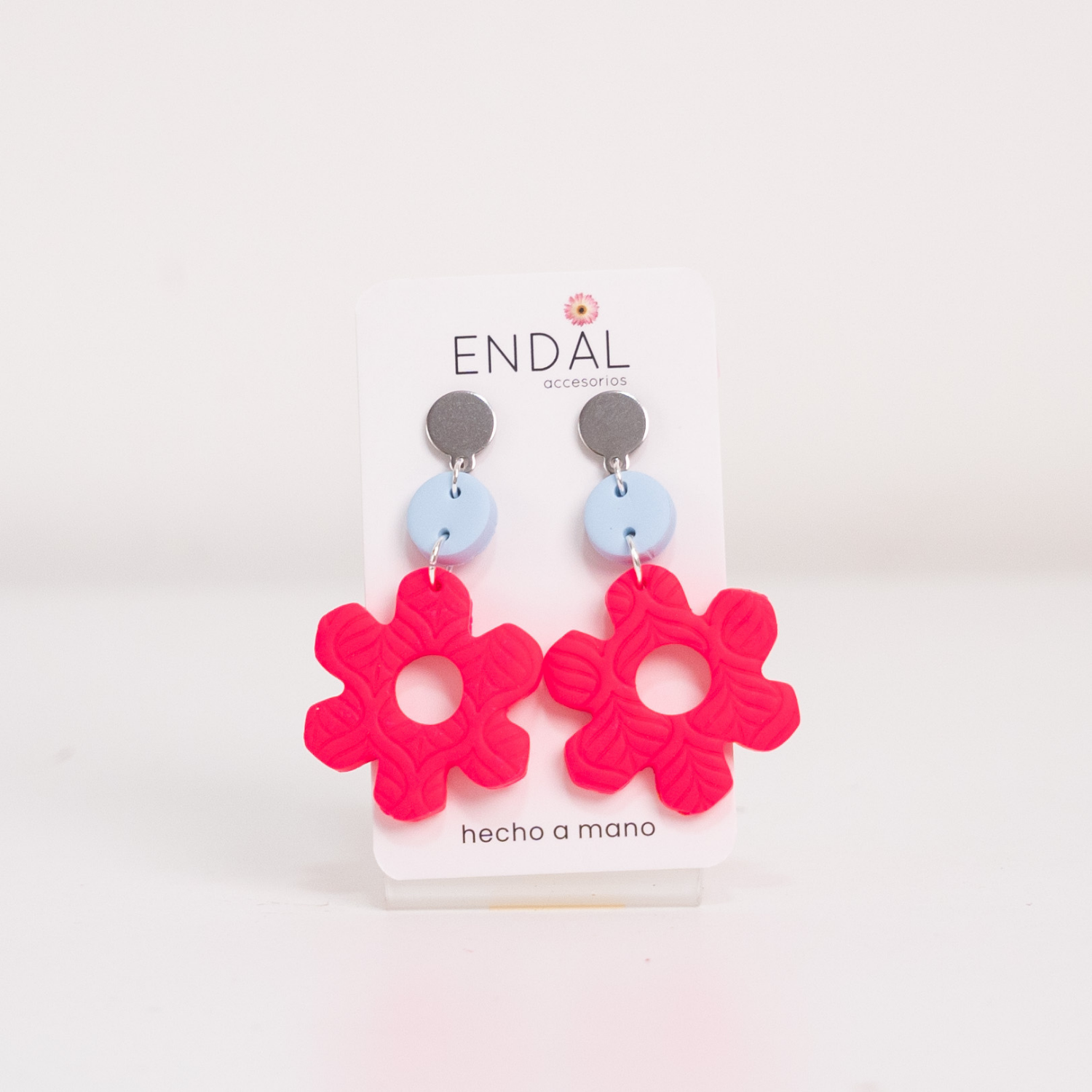 Aretes Sofi Fuxia