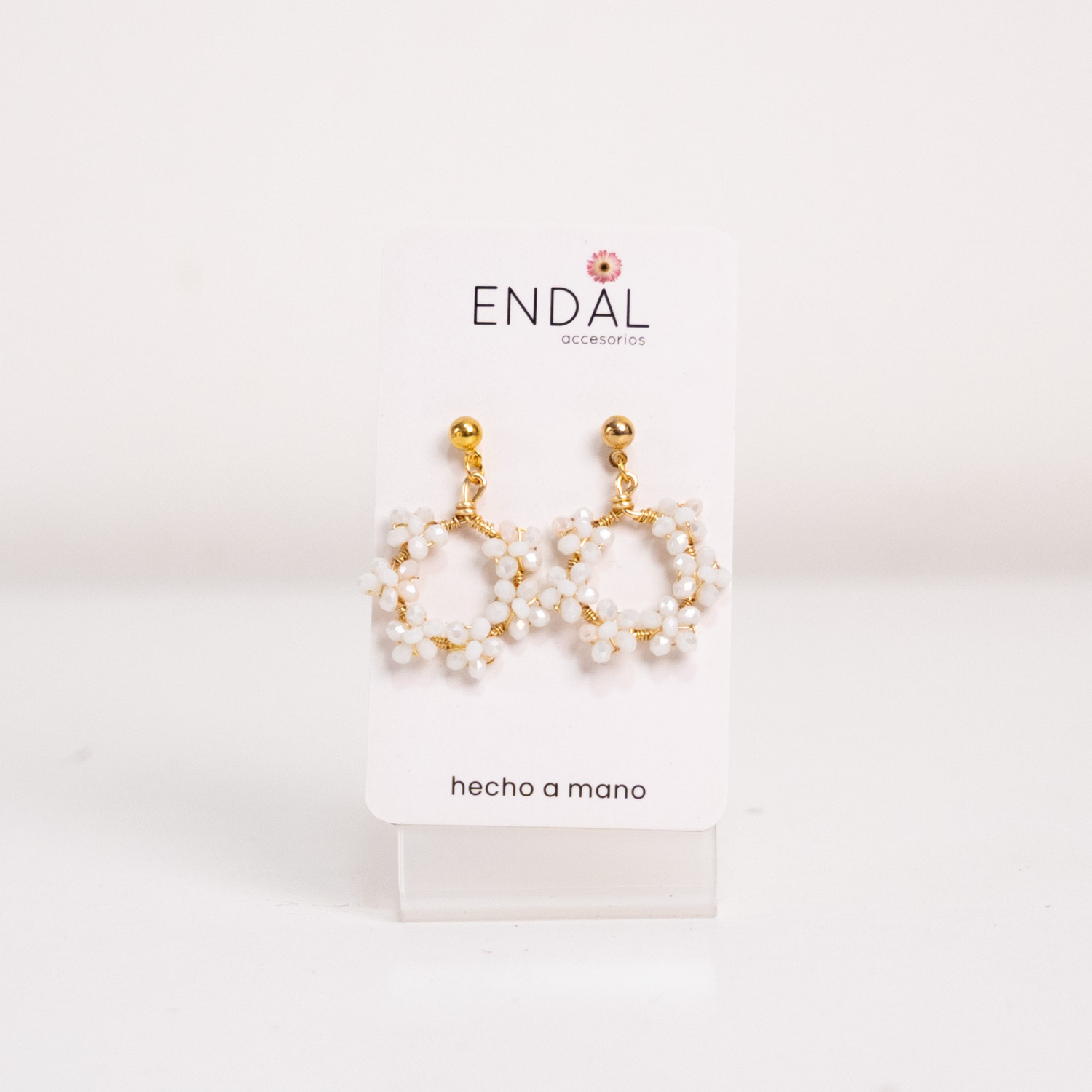 Aretes Nina Blanco