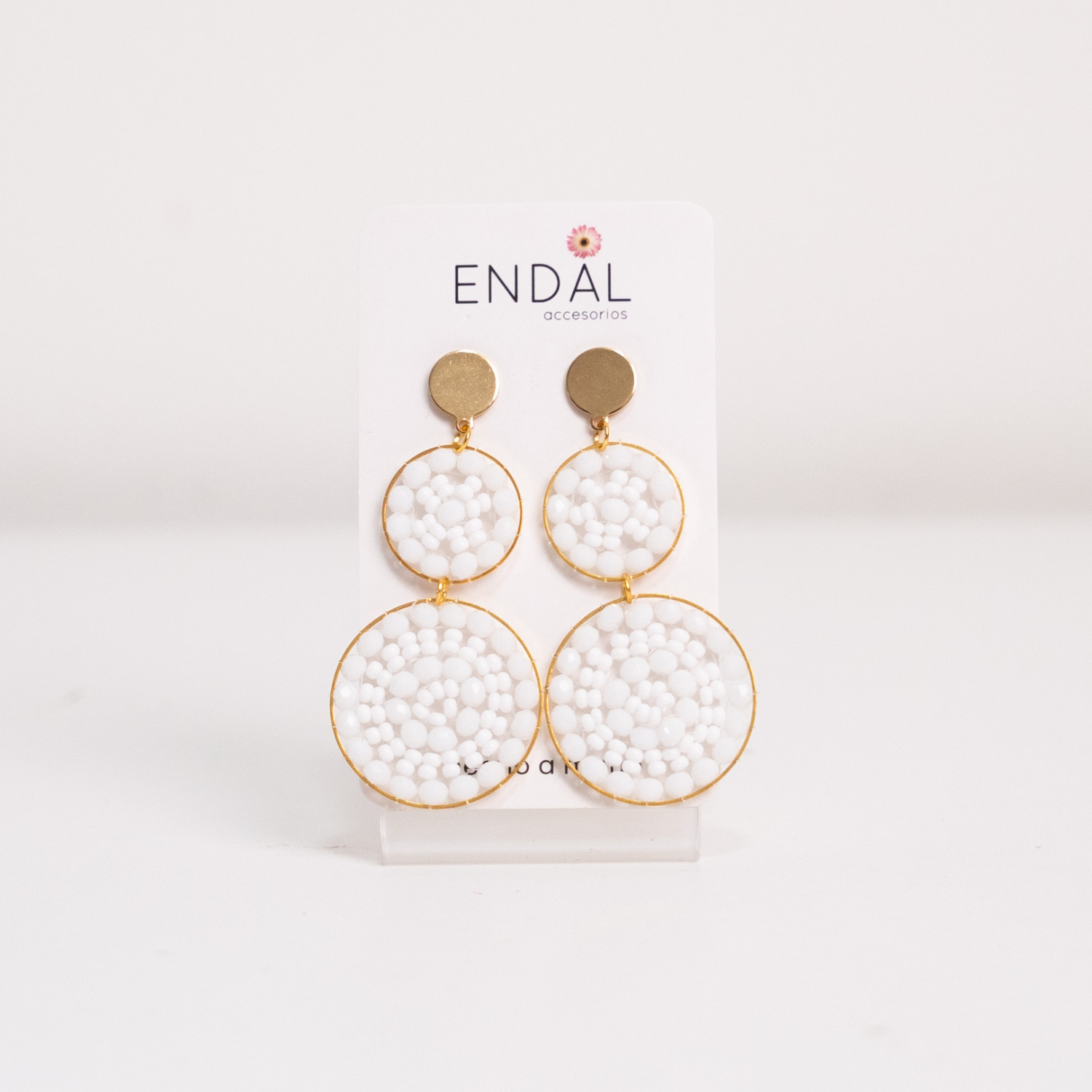 Aretes Gala Blanco