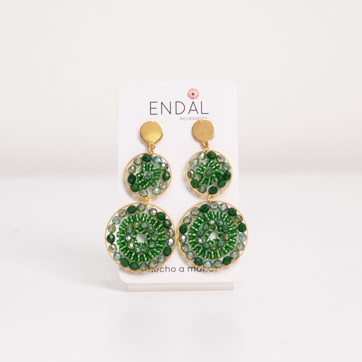 Aretes Gala Verde