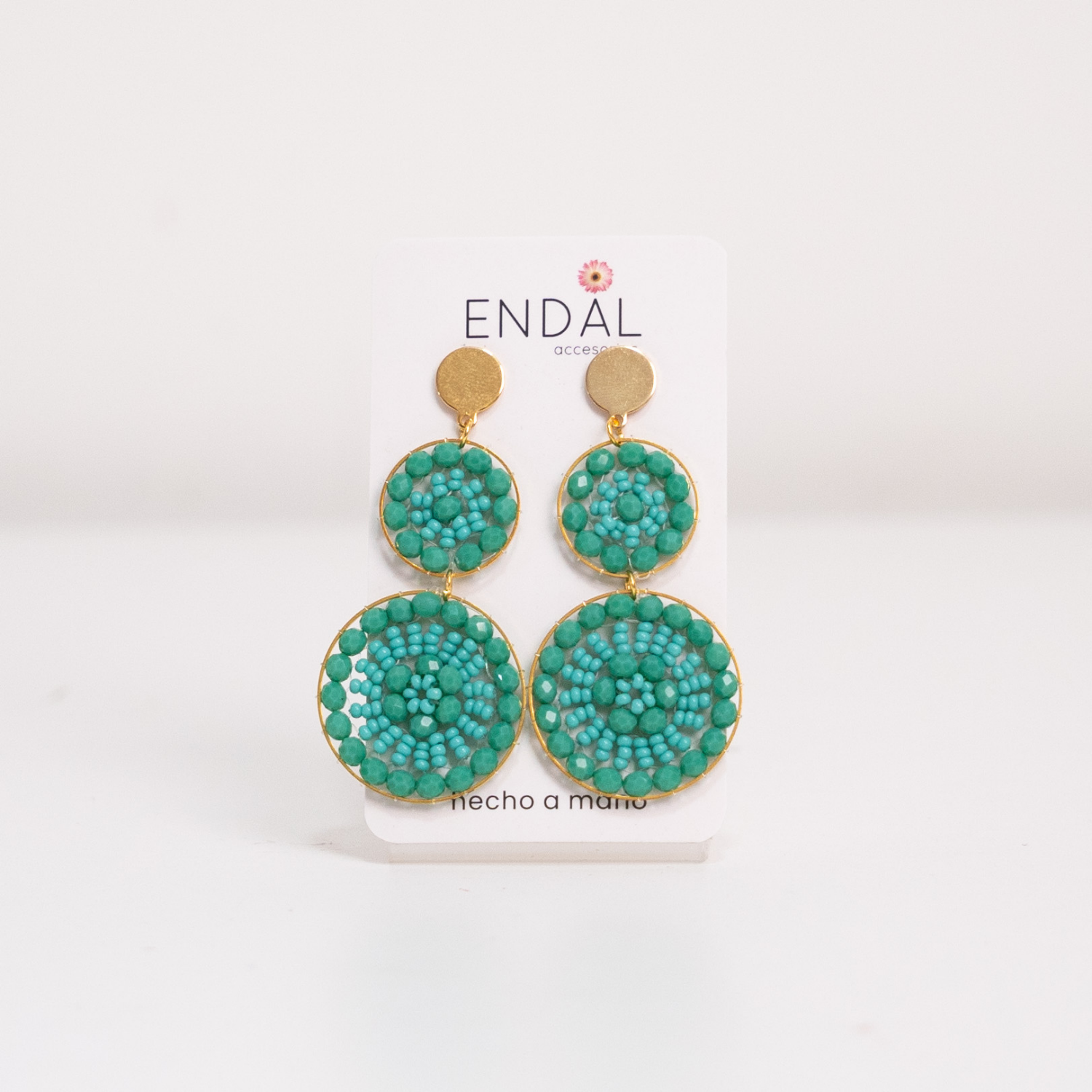 Aretes Gala Esmeralda