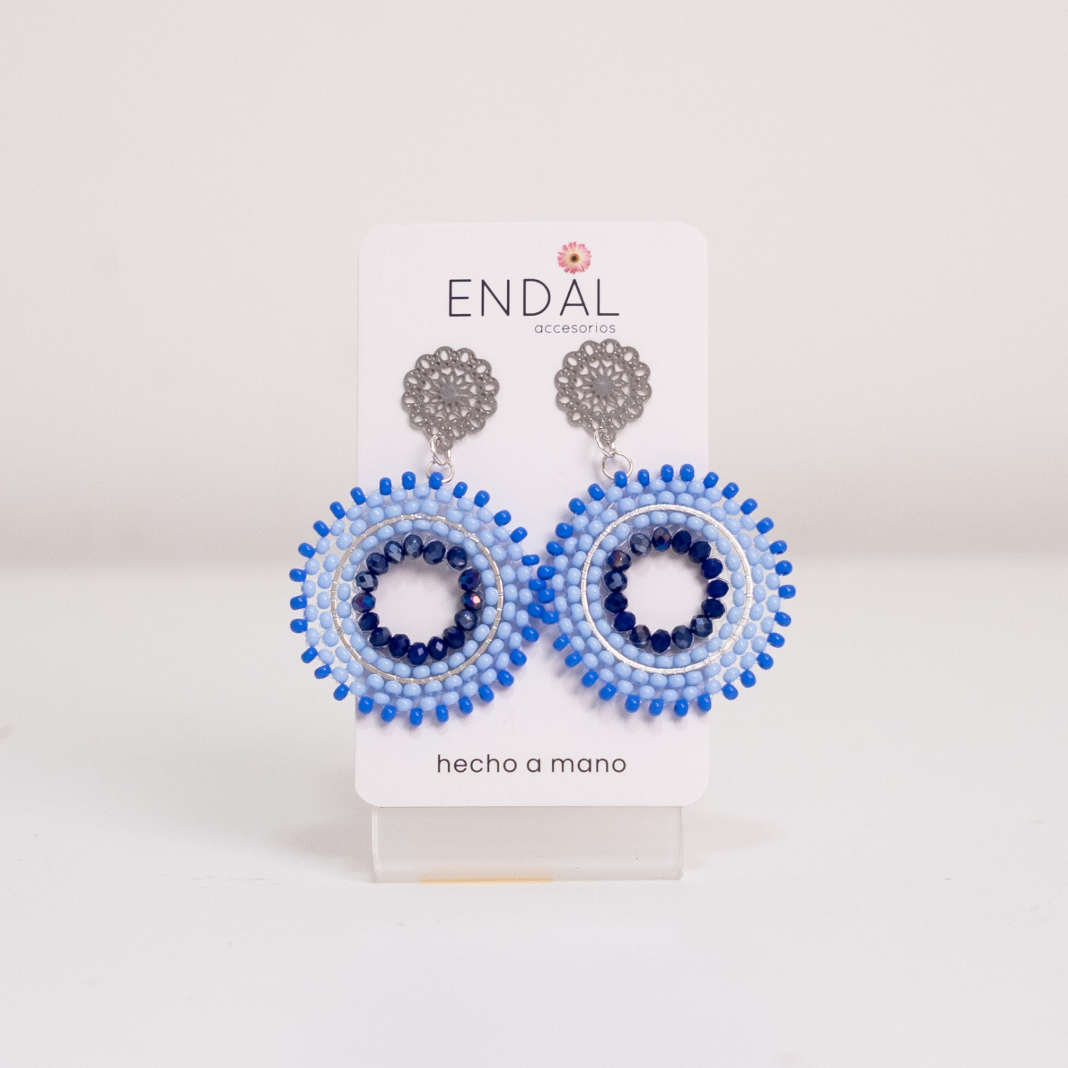 Aretes Daya Azul
