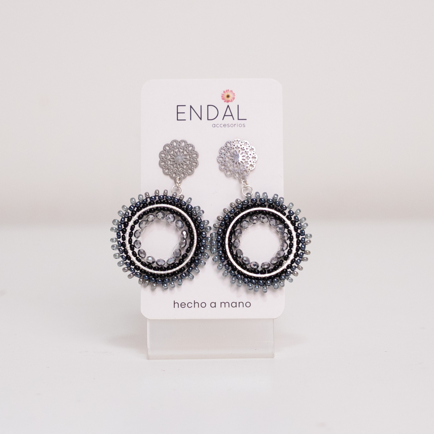 Aretes Daya Negro