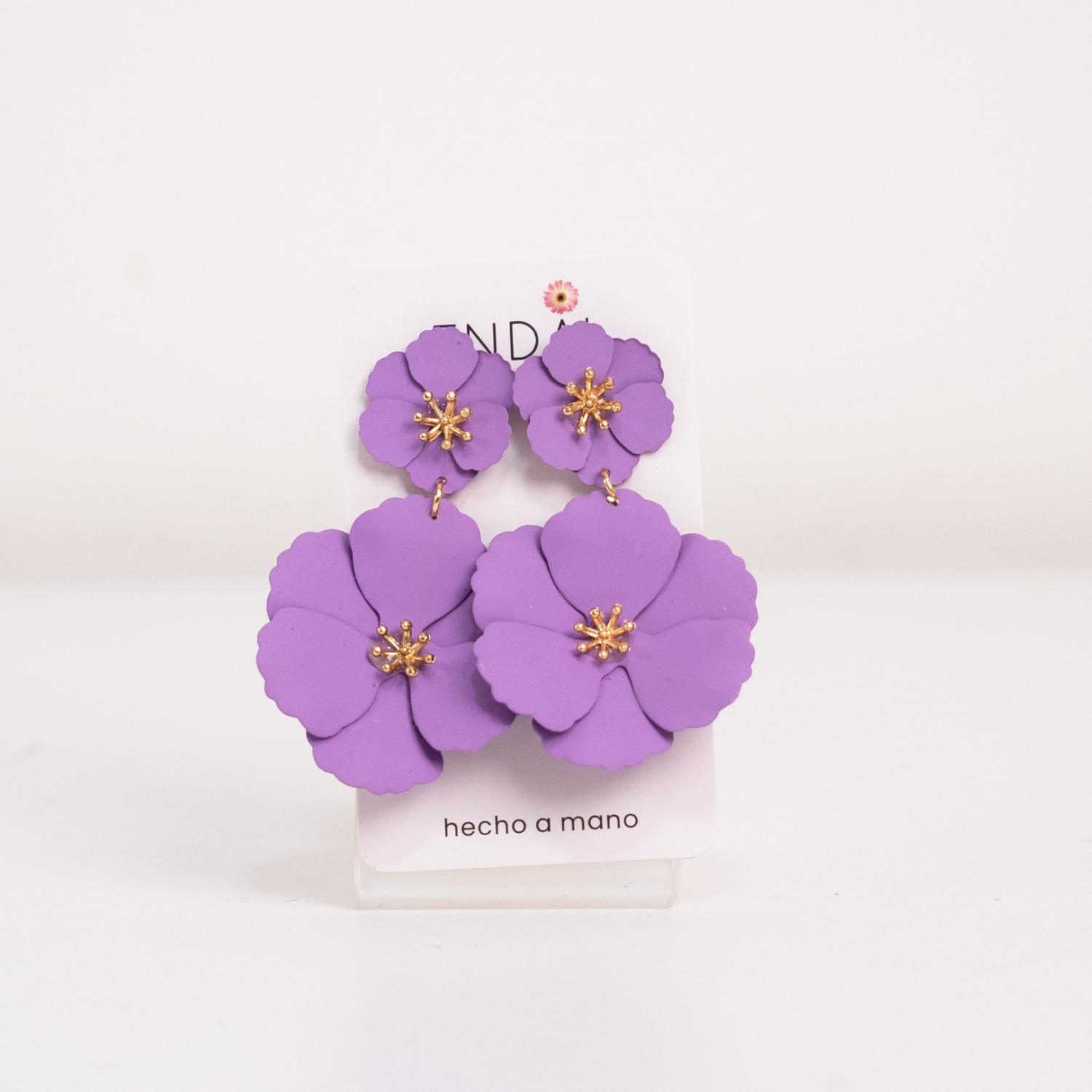Aretes Mia Morado