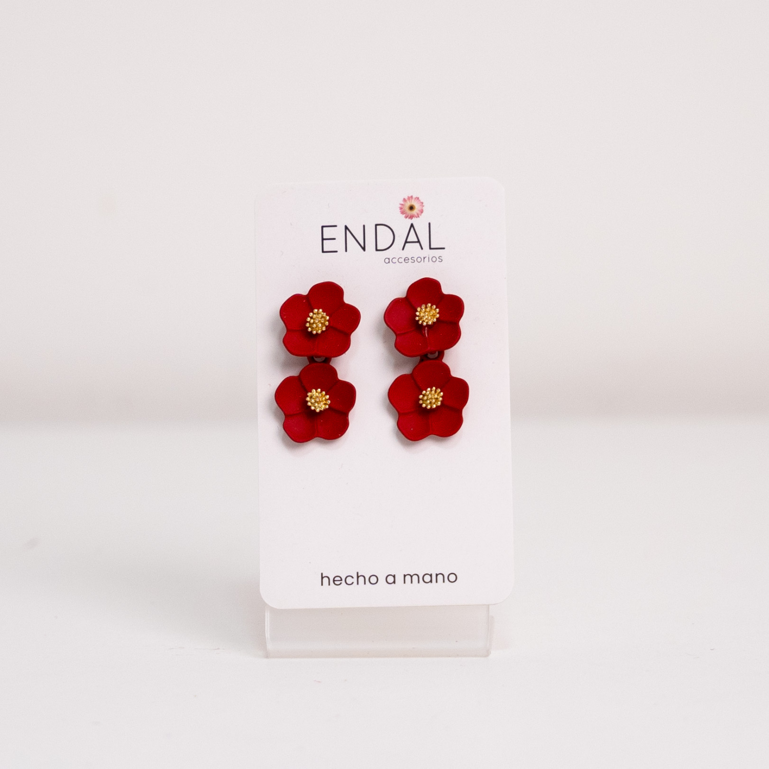 Arete Vina Rojo