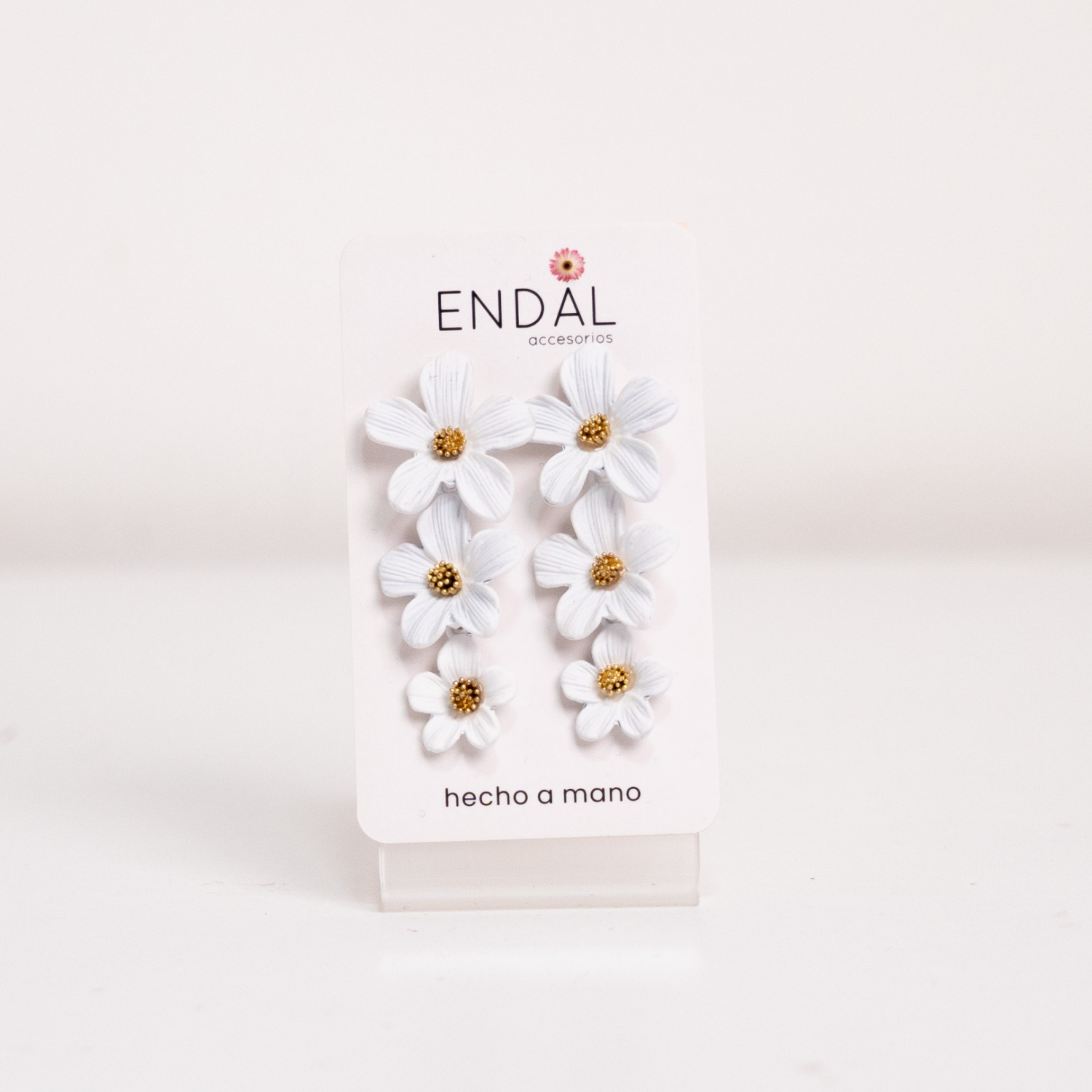 Arete Tesa Blanco