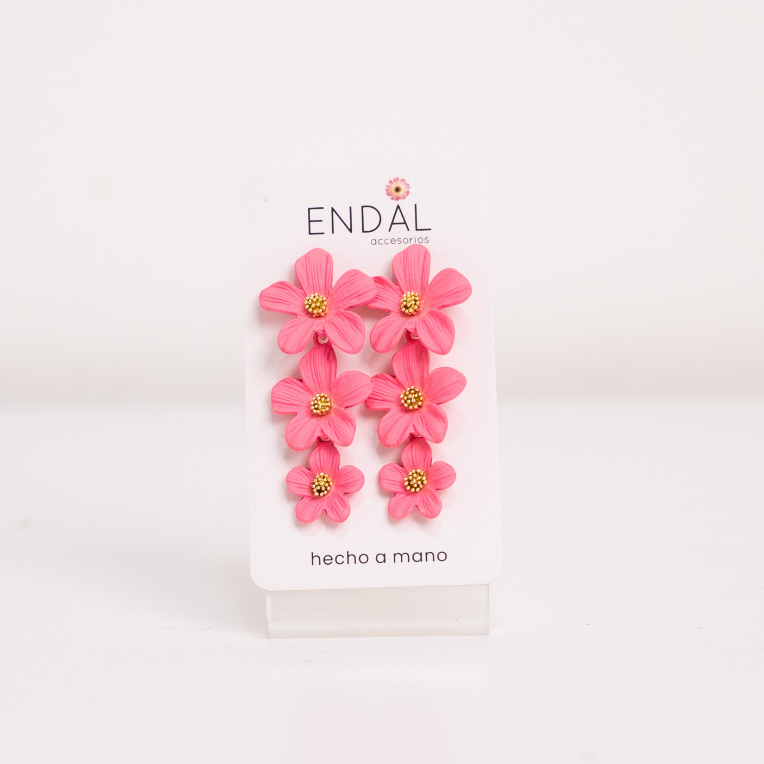 Arete Tesa Rosado