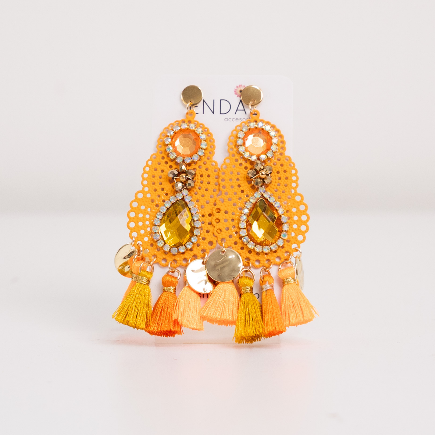 Arete Kena Naranja 3